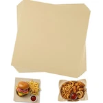 7.1X7.1 Inch Pure Brown Wax Paper Sheets Greaseproof Food Wraps 200 Pcs. Fixed Price $17.68.