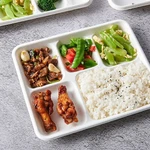 125/250/500 Compostable Disposable Paper Plate Compartment 10" Heavy-duty. Fixed Price $92.99.