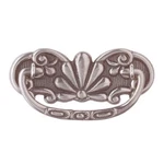 Cabinet Pull Pewter Brass Scalloped Bail Furniture Hardware Renovators Supply. Fixed Price $17.99.
