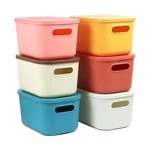 6PCS Small Storage Bins With Lids, Stackable Plastic Organizer ... Fast Ship. Fixed Price $32.96.