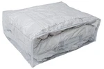 Set Of Clear Vinyl Zippered Storage Bags 22 X 18 7.5 Inch With Handle. Fixed Price $36.92.