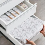 Aliuni Drawer And Shelf Liner, Non-slip Kitchen 17.5"W X 118"L, Marble. Fixed Price $55.68.