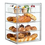 Sankeu Pastry Display Case,bread Box For Kitchen 4TIER 1PCS, Clear. Fixed Price $64.17.