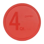 Pyrex 326-PC Red Round Plastic Storage Replacement Lid Cover. Fixed Price $11.99.