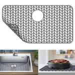 Guukin Sink Protectors For Kitchen - 28.4"X 15.2" Silicone .... Fixed Price $49.68.