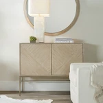Hooker Furniture 6120-85006-80 Cascade 44"W Casual Luxury Terrain Taupe. Fixed Price $1949.00.