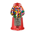 Retro-style Coin-operated Gumball Machine 11-INCH Cast Metal With Free Spin Red. Fixed Price $42.12.
