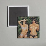 Roxy Music - Country Life Album Cover Locker Fridge Magnet. Fixed Price $6.98.