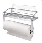 CARRY360 Adhesive Paper Towel Holder Shelf,wall Mounted Roll Rack.... Fixed Price $19.95.
