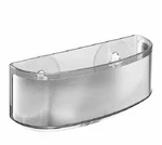 New Interdesign Sink Caddy Sponge Holder Silver Gray 6.5X2 In. Suction Cup Mount. Fixed Price $7.95.