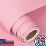 Funstick 24" X 200" Solid Pink Contact Peel And Wallpaper For Girls. Fixed Price $72.76.