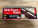 New Rev-a-shelf Sink Front Trays Kit #13 White. Fixed Price $18.95.