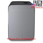 Frigidaire, 15 CAN/10 Liter Mini Personal Fridge Cooler, Stainless Steel Sale!. Fixed Price $45.47.