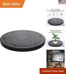360-DEGREE Rotating Lazy Susan Turntable Perfect For Kitchen And Office Use. Fixed Price $16.98.