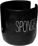 Mud Pie Kitchen Dish Bistro Sponge Holder Caddy, Black. Fixed Price $30.24.