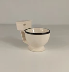 Bigmouth Inc Toilet Seat Funny Coffee Mug Novelty Gag Gift White Elephant. Fixed Price $9.97.