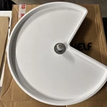 Rev-a-shelf 6421-24-11-52 24" Polymer Single Lazy Susan White. Fixed Price $40.00.