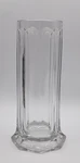 Heisey Colonial Panel Clear Straw Jar #331 No Lid 9 3/4" Tall Read Blue. Fixed Price $78.00.