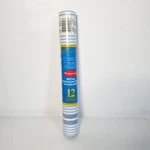 Vintage Rubbermaid 12" Shelf Liner Blue White Windsor Stripe 5308 Country 90S. Fixed Price $19.88.
