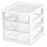 Sterilite 20738006F Polypropylene White, Drawers. Fixed Price $8.99.