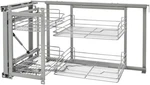 Rev-a-shelf 5707-15 Contemporary 39" Sliding Pull Out And Pivot 4 Chrome. Fixed Price $697.21.