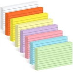 Utron 248 Sheets Colored Index Cards 3X5, Double-sided Inches, Multicolor. Fixed Price $9.07.