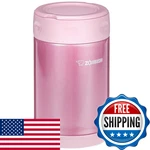 Zojirushi Stainless Steel Food Jar Medium Pink SW-EAE50PS. Fixed Price $56.78.
