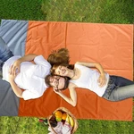 Waterproof Picnic Beach Mat Orange Cleaning Household Reusable Handy. Fixed Price $10.60.