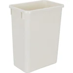 Hardware Resources 35 Qt Plastic Waste Container, White For Kitchen Cabinets. Fixed Price $27.18.