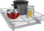 Lynk Professional Pull Out Cabinet Organizer 17" X 18" Slide Drawer Chrome. Fixed Price $52.99.