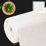 12X240IN Nonadhesive Shelf Liner White Pvc Easy Cut Nonslip Durable. Fixed Price $26.29.
