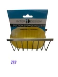 Interdesign Suction Sponge Holder Stainless Steel Score Inoxydable Free Shipping. Fixed Price $12.00.