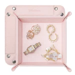 Valet Tray Jewelry Organizer Catchall Caddy Nightstand Lychee Pearl Blush Rings. Fixed Price $20.00.