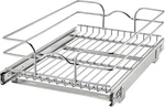 Kitchen Cabinet Wire Pullout Shelf And Drawer Organizer Pantry Storage With Bask. Fixed Price $86.61.