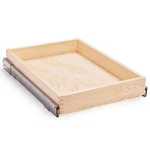 23 X 21 H Soft Close Slide Out Wood Drawer Organizer. Fixed Price $107.87.