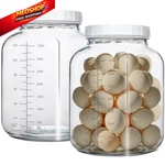 Galssmagic Gallon Glass Jar With LIDS,2 Pack 15 Inches (l) X 6 (h). Fixed Price $41.37.