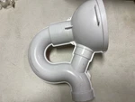 Oatey 427242 Pvc Floor Drain: Round, White, W/ P-trap, Cleanout, Screw-in Cover. Fixed Price $26.23.