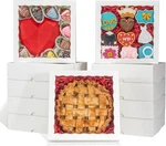 Romanticbaking 14PCS 9X9X2.5 Inches Bakery Boxes With Window For Pie, White. Fixed Price $24.99.