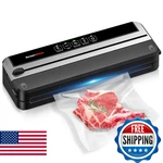 Bonsenkitchen Vacuum Sealer Machine, Built-in Cutter Multifunctional Food. Fixed Price $60.73.