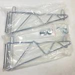 Quantum Storage 14" Wall Mounted Wire Shelf Cantilever DWB14 Chrome For Single. Fixed Price $22.49.