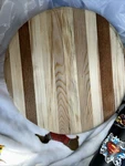 Pj Round Natural Wooden Lazy Susan Organizer Kitchen Cabinet Turntable Tray. Fixed Price $16.50.