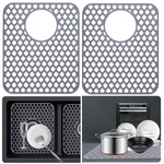 Protectors For Kitchen Sink, 2PCS Silicone Mats G.... Fixed Price $20.43.