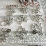 Lot Of 81 Vtg Style Metal Cookie Cutters Christmas Hearts Stars Animals Holiday. Fixed Price $59.99.