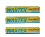 Waxtex Paper, 75 Sq Ft, 1 Ct, Pack Of 3. Fixed Price $37.49.