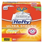 Hefty Ultra Strong 13 Gallon White Kitchen Trash Bags 80 Count With Odor Control. Fixed Price $23.19.