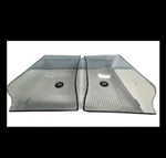 Mdesign Wide Plastic Kitchen Water Bottle Storage Organizer Tray Rack Set Of 2. Fixed Price $33.60.
