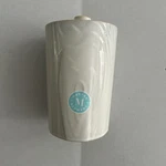 Martha Stewart Decorative Stoneware Canister Cookie Jar With Lid Nwt. Fixed Price $15.95.