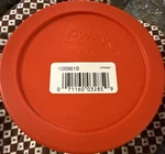 Pyrex Simply Store 2-CUP Single Glass Food Storage Container With Lid, Red. Fixed Price $10.00.