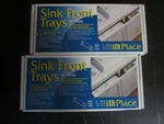 Set Of 2 Sink Front Trays 11'' Kit - Storage. Fixed Price $25.00.