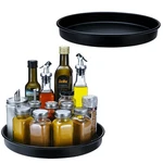 Amolliar Black Lazy Susan Turntable Organizer, 12" Pack, Non-skid Metal Spi.... Fixed Price $27.81.